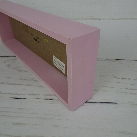 Rae Dunn Pink PEACE LOVE JOY Wooden Sign Farmhouse Holiday Decor 14x5x2 2020 - Picture 10 of 12